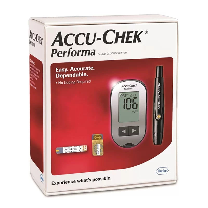 جهاز قياس السكر Accu-Chek Performa – دقة ألمانية وقراءة سريعة (بدون شرائط)