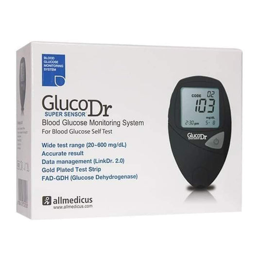 جهاز قياس السكر GlucoDr Super Sensor 